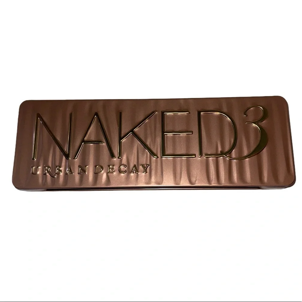 URBAN DECAY Naked3 12 Color Eyeshadow Palette with Double-Sided Brush NWT